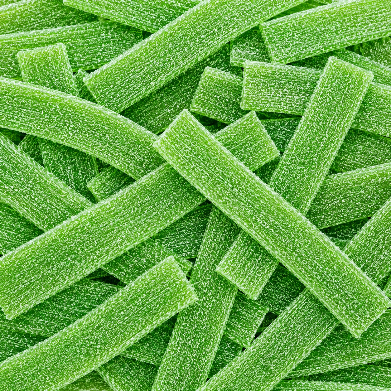 Green Sour Candy Belts